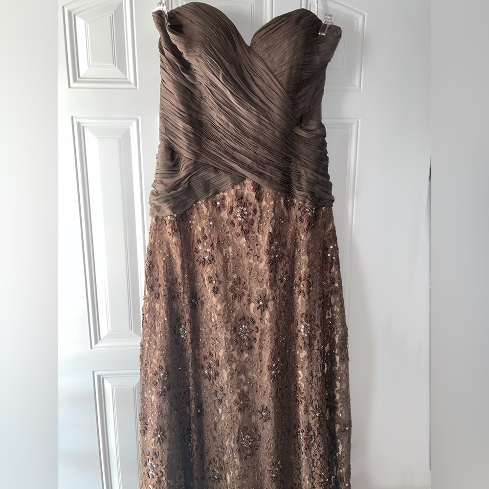 Jovani Brown Dress